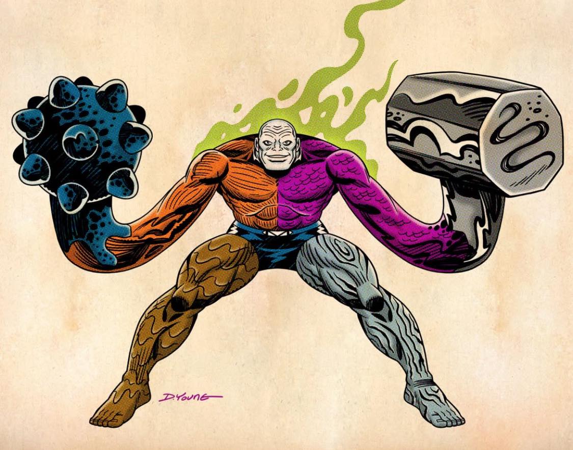 Comics - Metamorpho! Art by Darryl Young! -CLARK KENT | Facebook