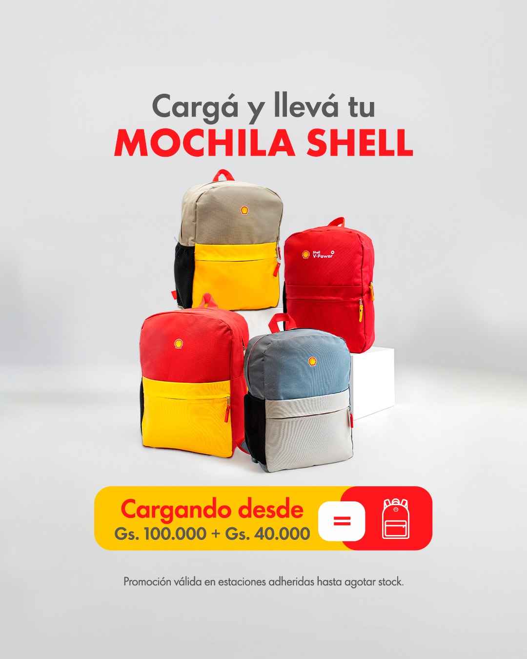 Shell Paraguay - ¡Llegaron las nuevas mochilas Shell con... | Facebook