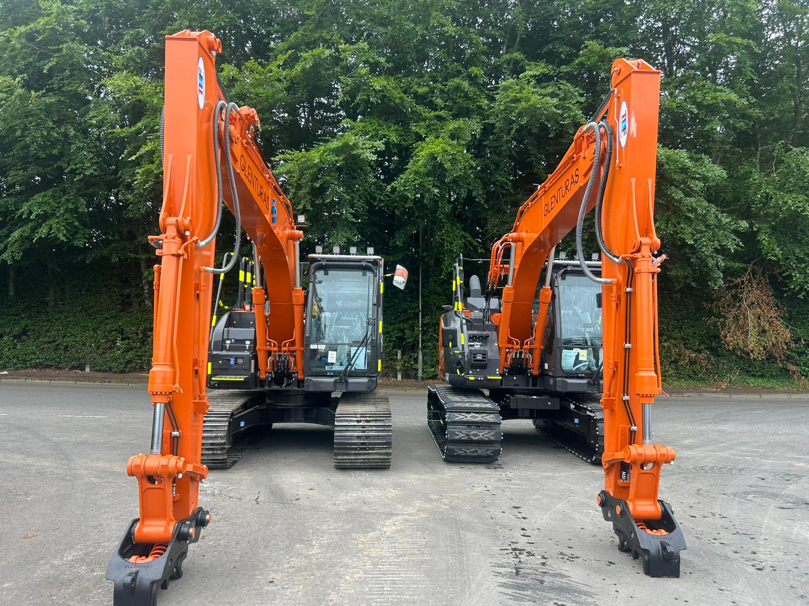 TBF Thompson - TWO NEW DIGGERS ARRIVE AT KELLS HIRE CENTRE LTD, KELLS ...