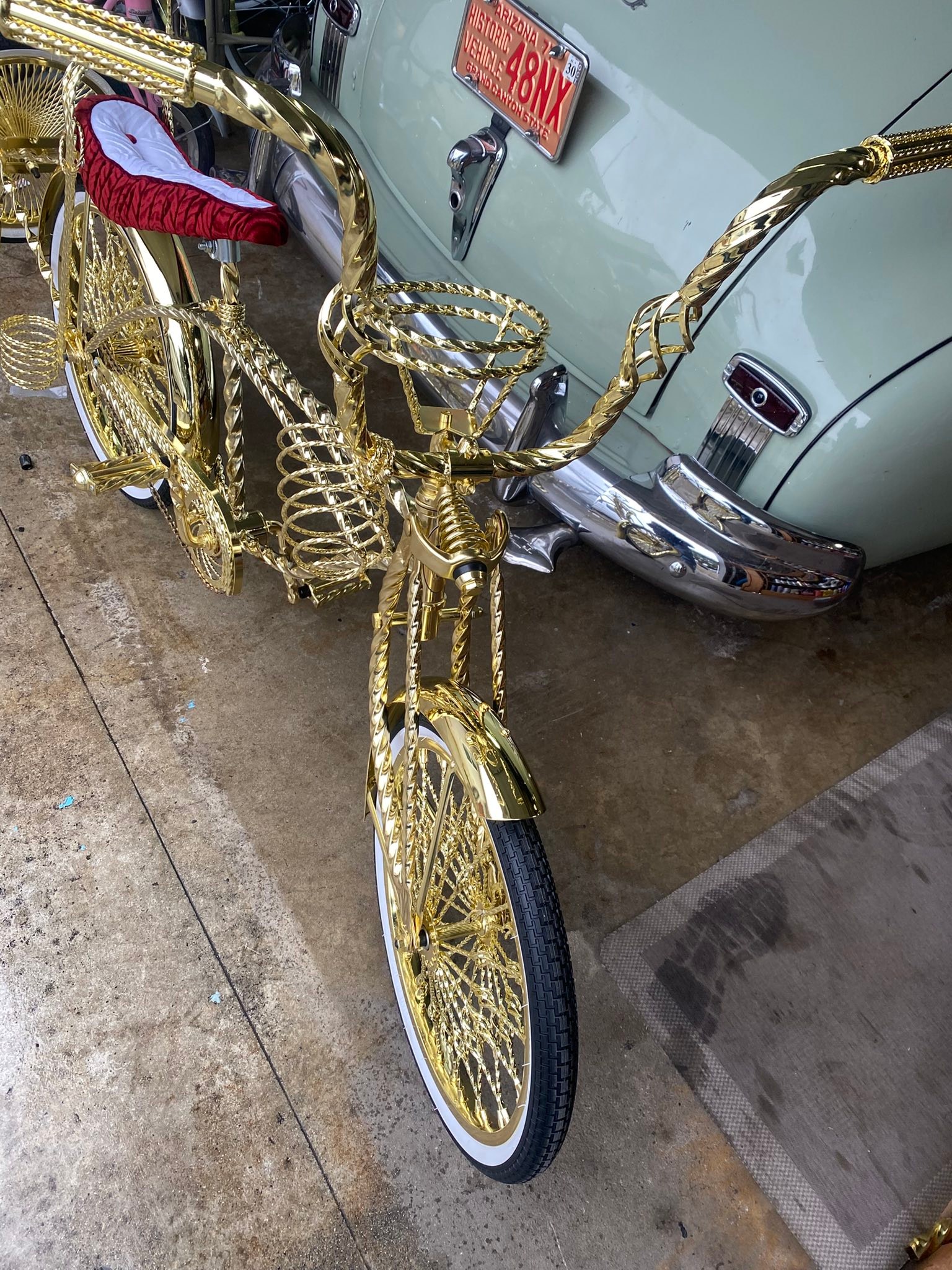 lowrider bicycle hydraulics MKG SIGNATURE SERIES -) 2PUMP KIT with FITTINGS / RAW [LOWRIDER HYD  MK GARAGE INC Custom lowrider bike with hydraulic