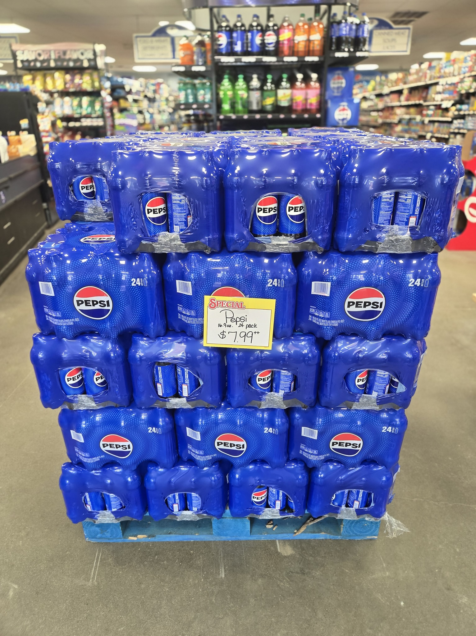 🚨 HOT DEAL 🚨 Pepsi Products 24pks $9.99 each! No limit! While