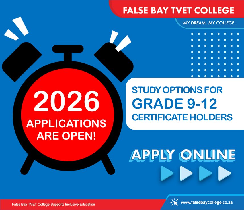 False - 🎓 Applications for 2026 are NOW OPEN! Are you a Grade 9–12 ...
