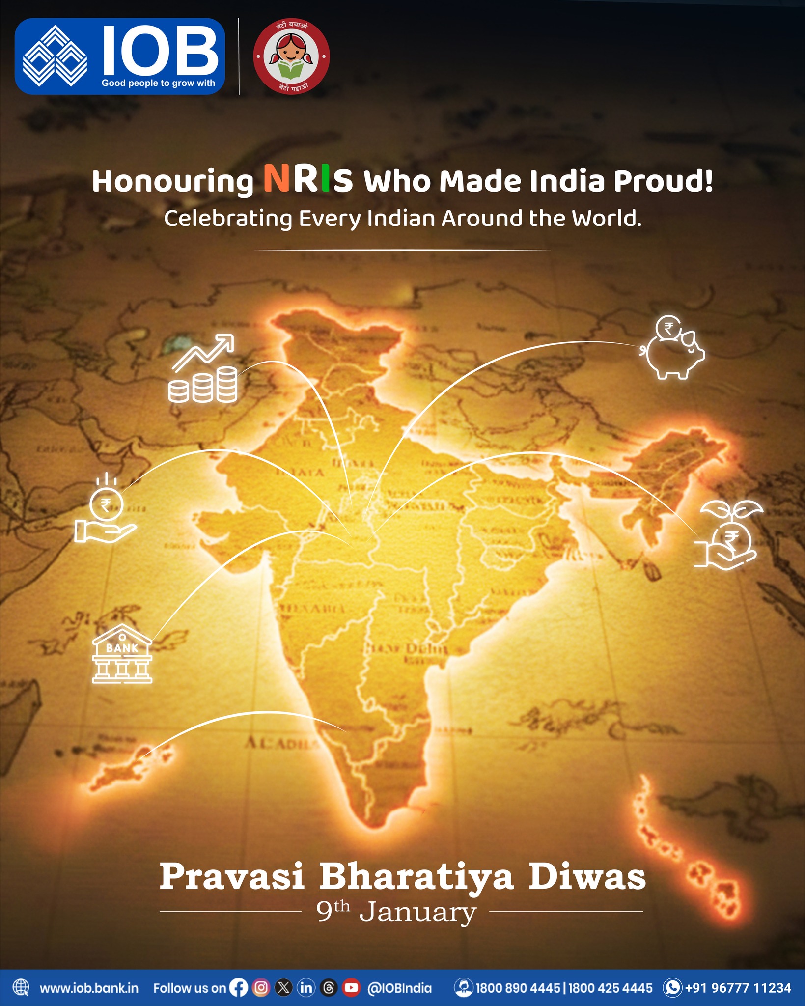 No matter where you are in the... - Indian Overseas Bank | Facebook