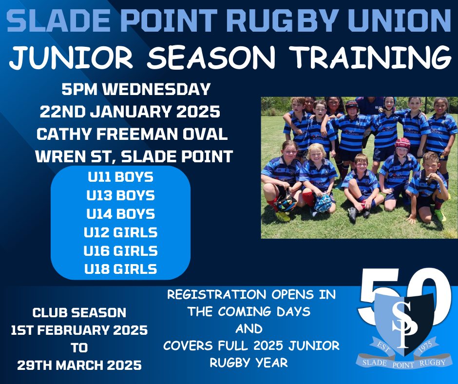 We are excited to... - Slade Point Rugby Union Mackay | Facebook