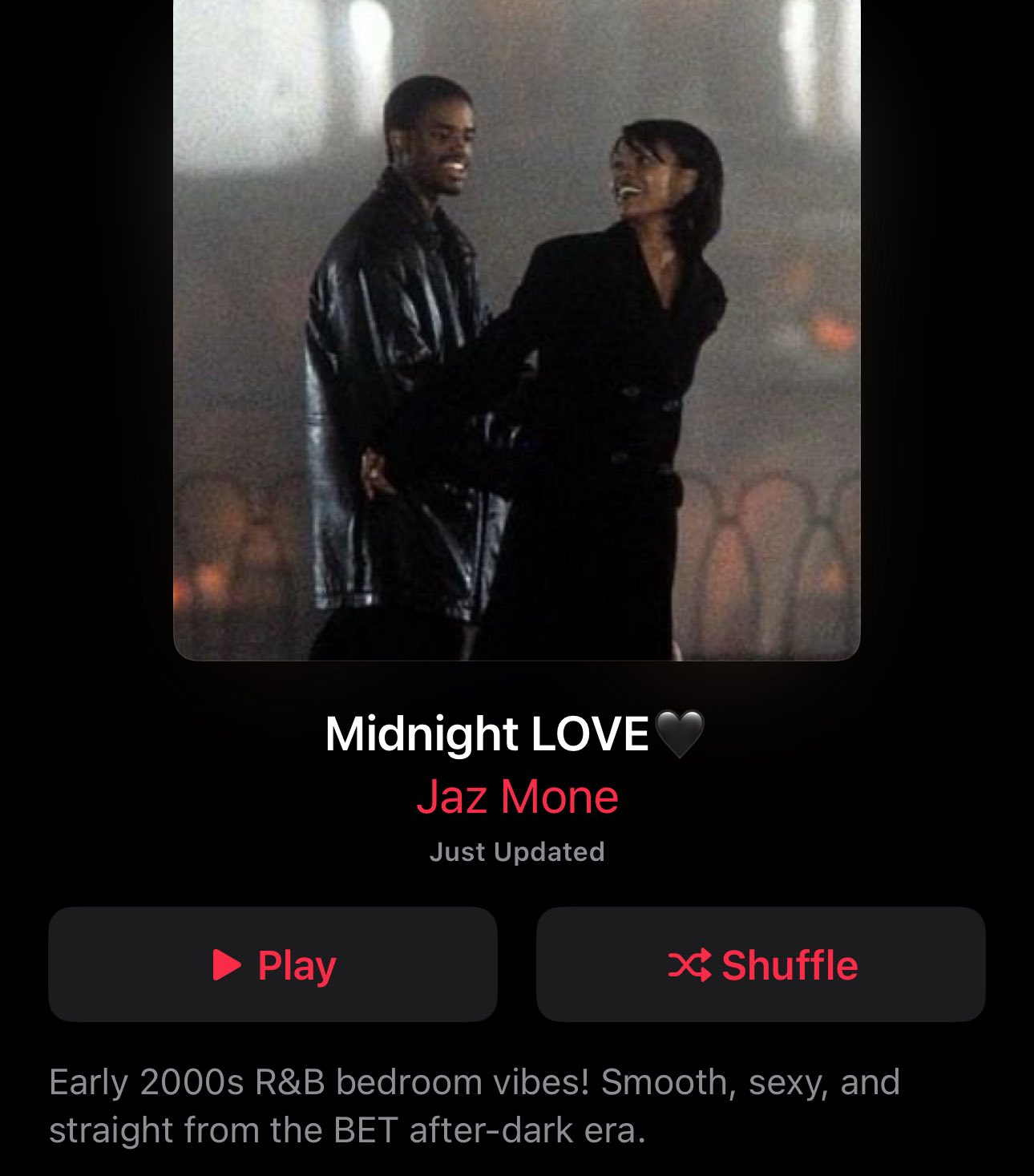 Early 2000s R&B Playlist Midnight LOVE on Spotify