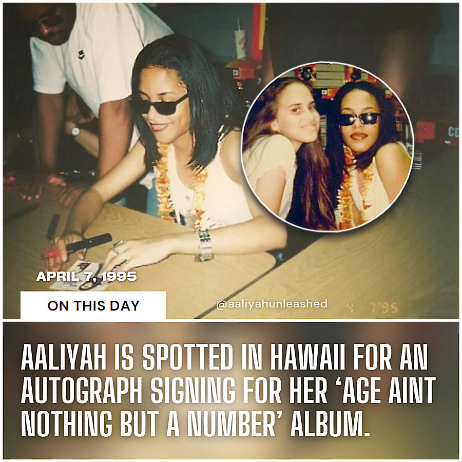 On This Day - October 5, 1996 Aaliyah in Japan for a meet and