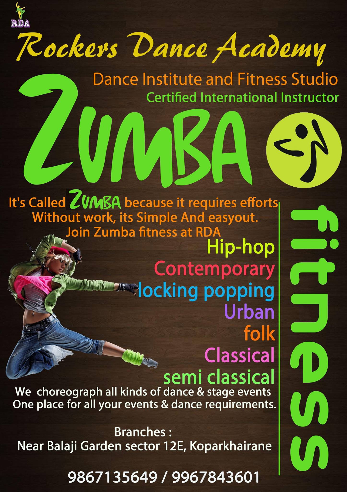 Rockers Dance Academy | Navi Mumbai (New Mumbai)