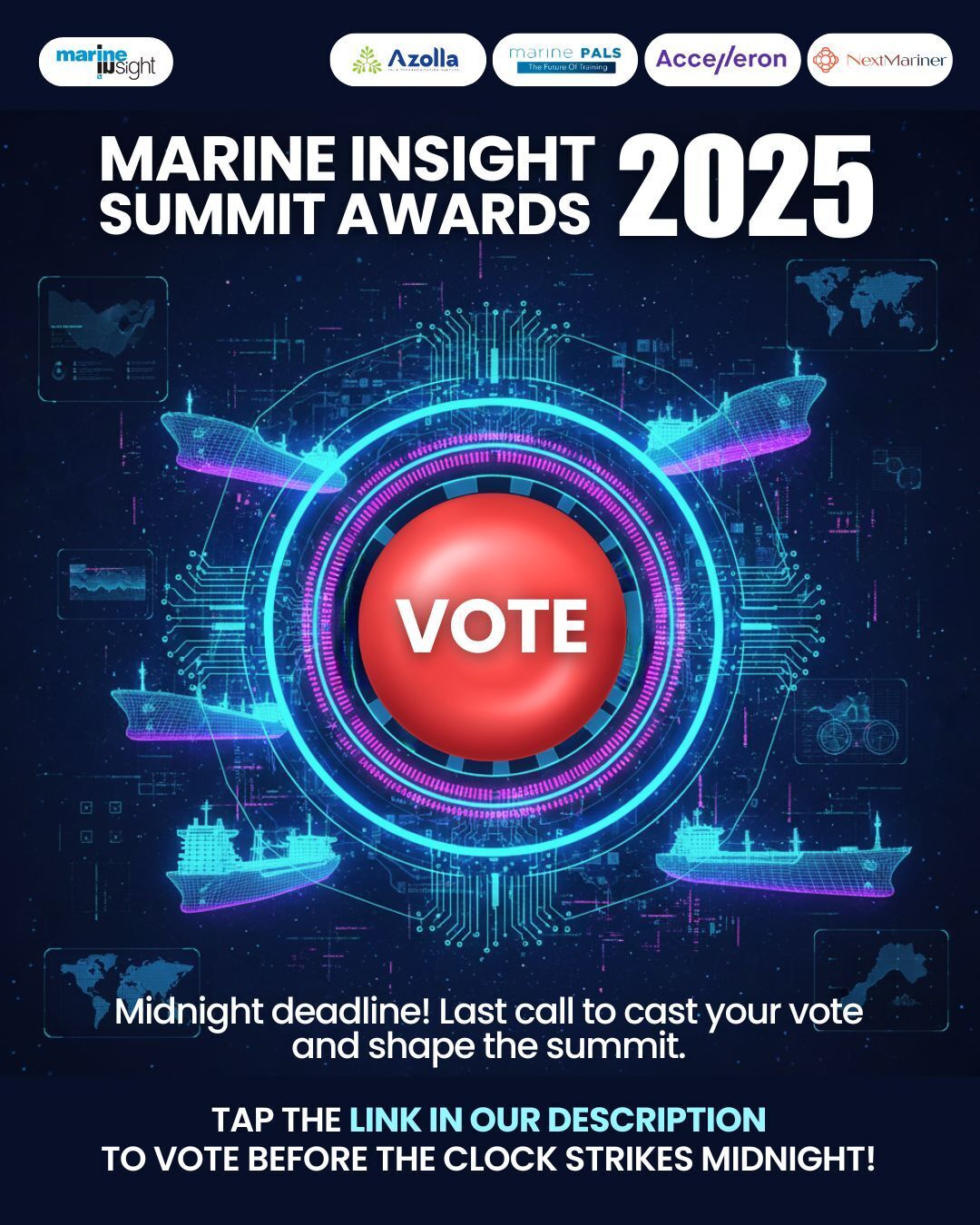 Marine - "🕛 The clock is ticking! Voting for your favorite nominee ...