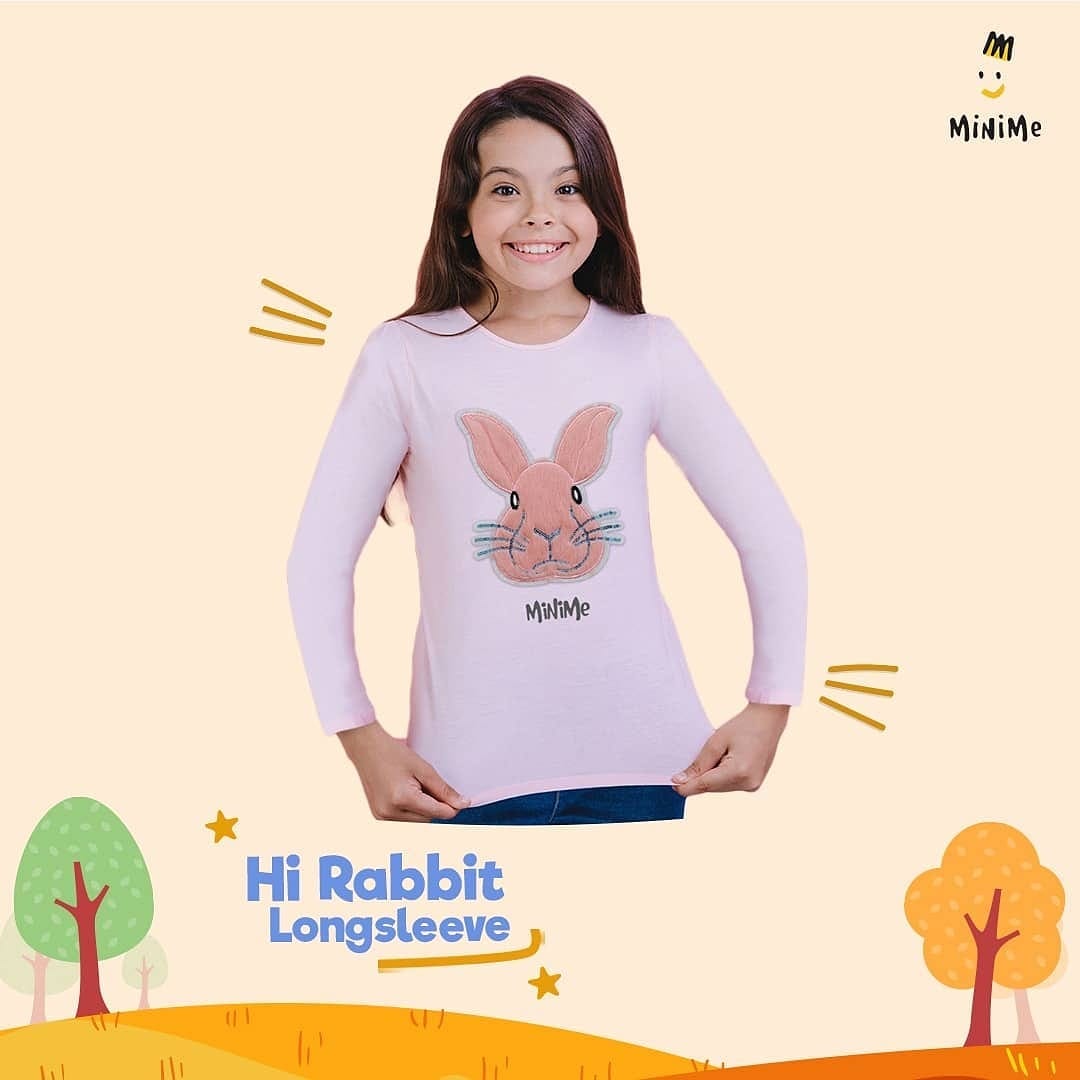 minimebandung - Warna soft pink yang manis, aksen bunny rabbit yang ...