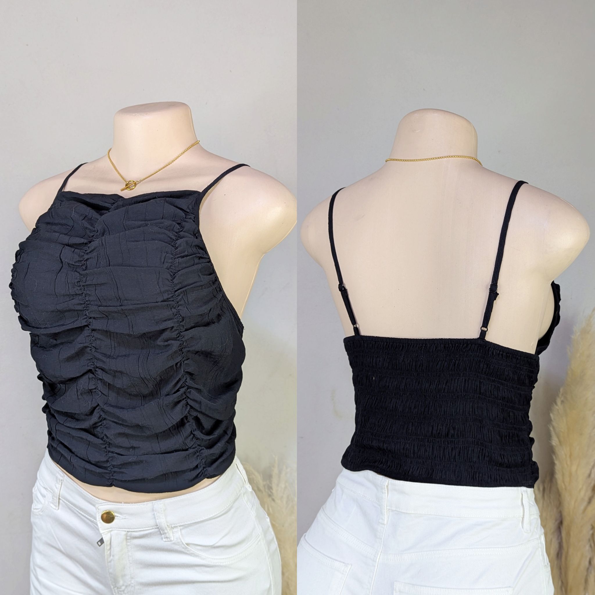 Pull H&M Noir - Taille 10, 100% Coton - Occasion Très Bon état (porté Seulement 3 Fois)