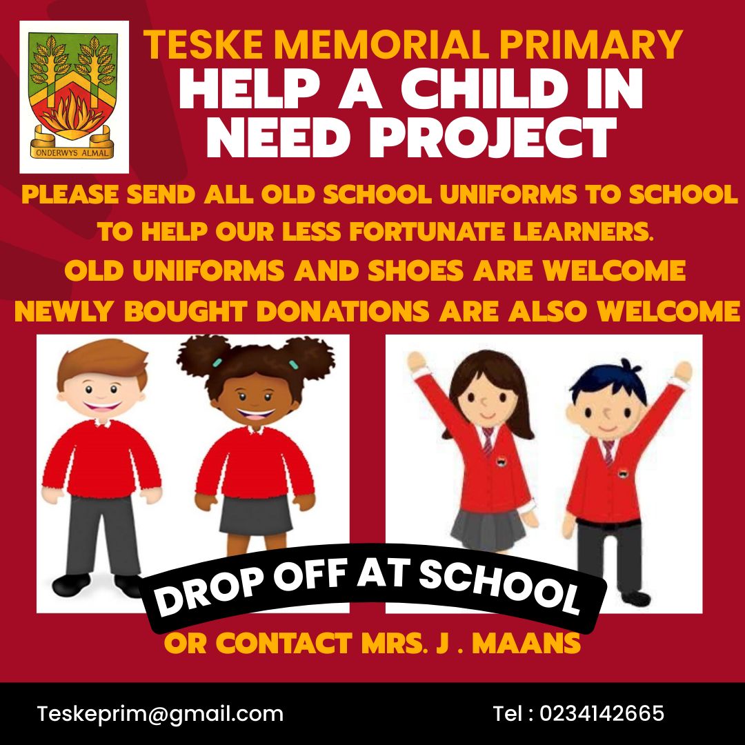 Teske Naweek Nuus! Wow... - Teske Memorial Primary | Facebook