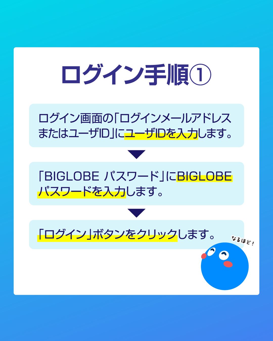 biglobe 光 ログイン