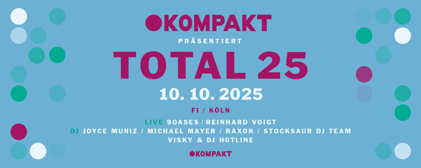 Kompakt Records - Kompakt proudly welcomes Tom Demac to the bookings ...