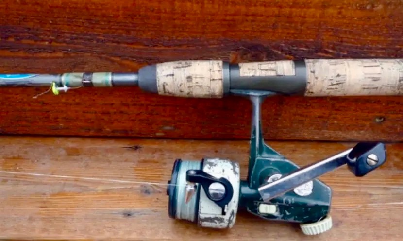 cardinals medium spinning combo Crusader 6'6" and comfortable agglomerated cork split ABU GARCIA 7' Cardinal SX40