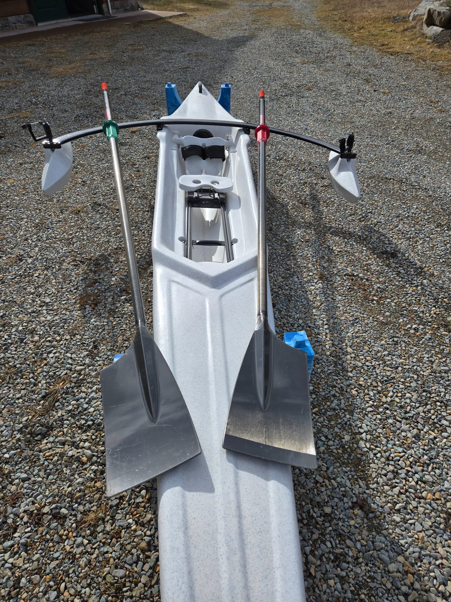 Edon TS515 Sliding Seat Rowing Scull (Kayak) - Includes Oars . Original ...