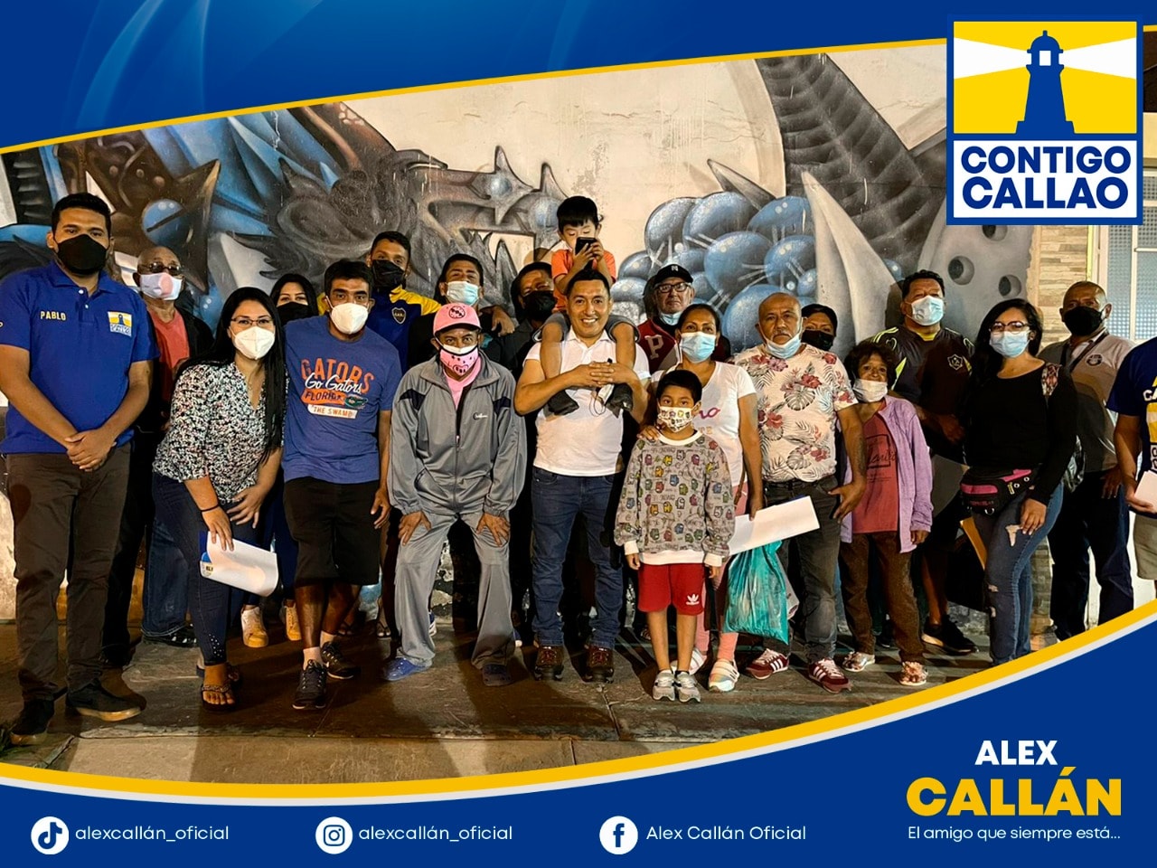 Alex Callán - EL CAMBIO INICIA CONTIGO.. 🟡🔵En la urb...