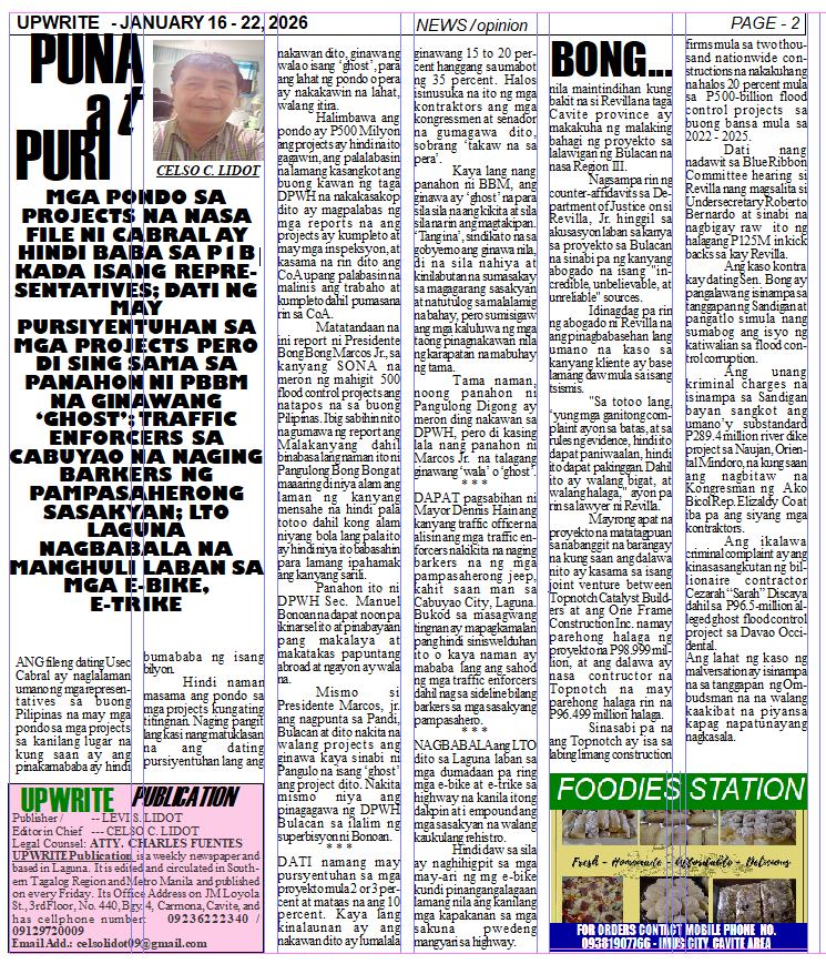 The Southern Tagalog... - The Southern Tagalog Journal