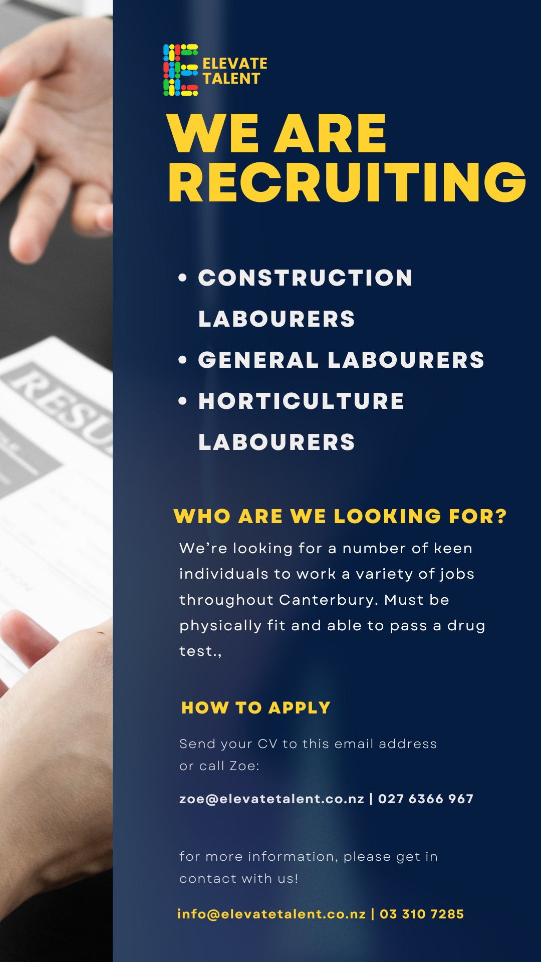 North Canterbury Jobs | Rangiora