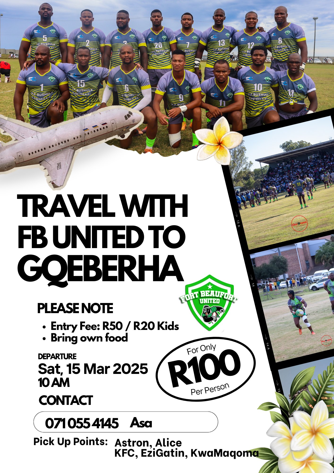 Fort - 🚨🔥 BIG NEWS, FB UNITED FANS! 🔥🚨 Fort Beaufort United 💚🩶🦍 is ...