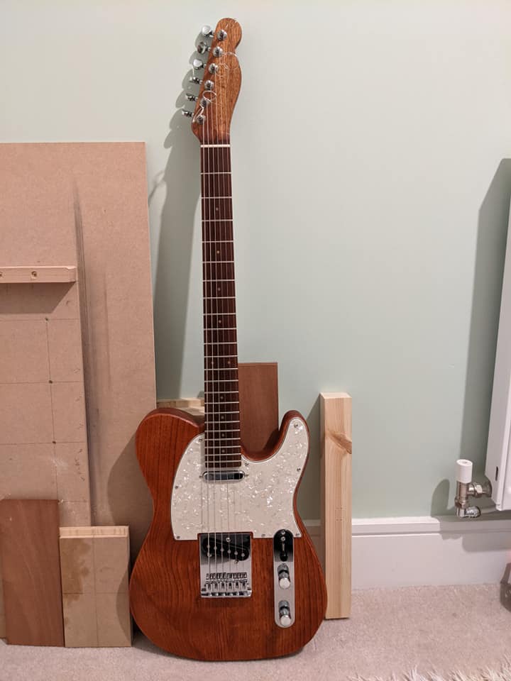 Some photo's of my first full guitar... - RKS Custom Guitars