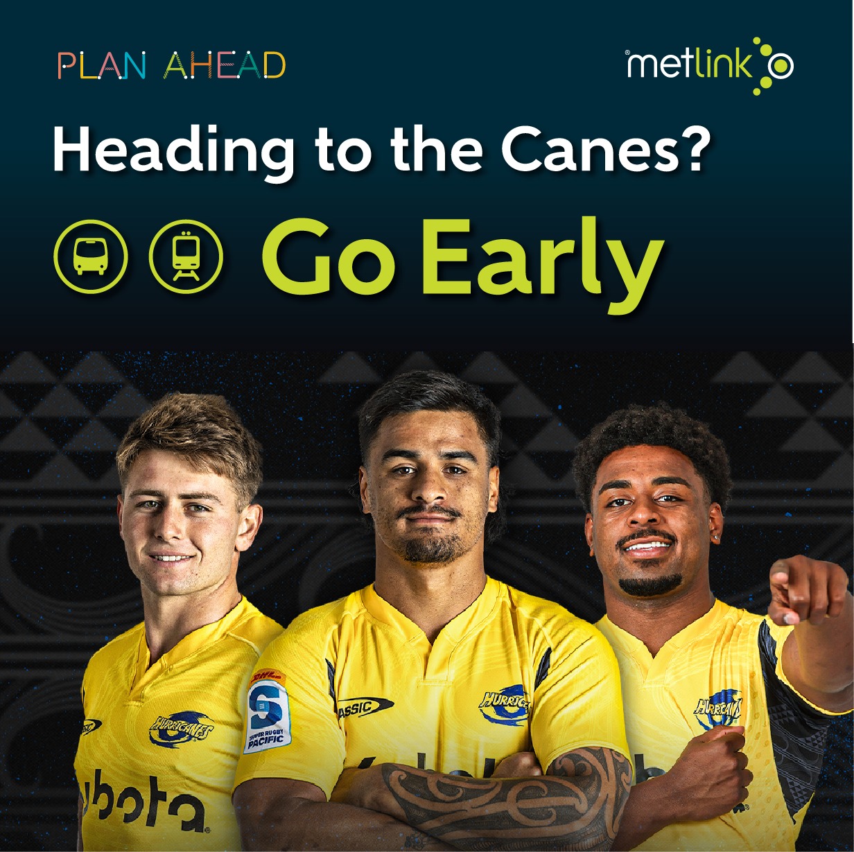 Metlink - Attending this Friday's Hurricanes game at Sky Stadium? Here ...
