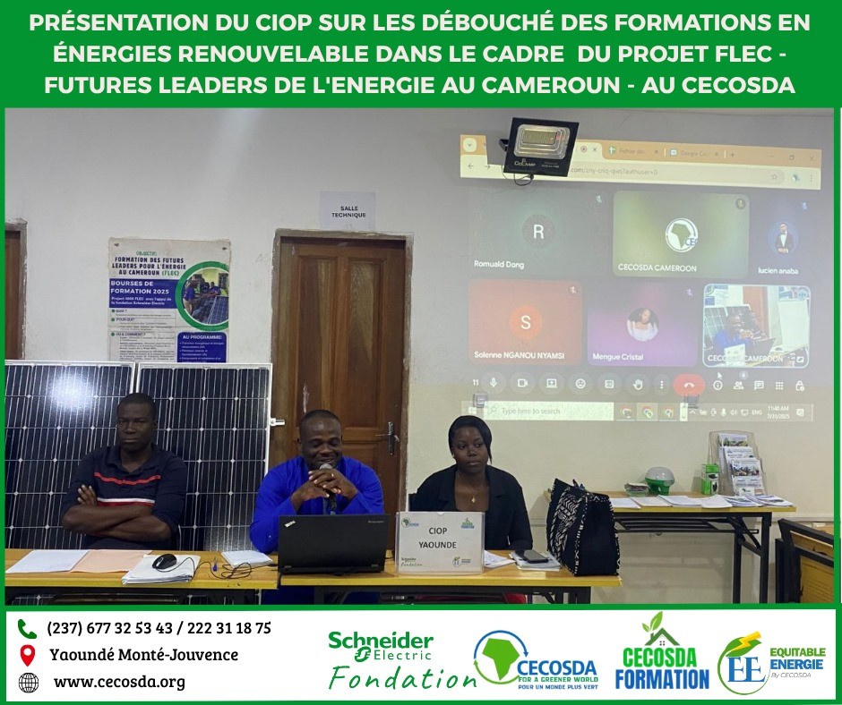 CECOSDAFormation Cameroun | Yaoundé