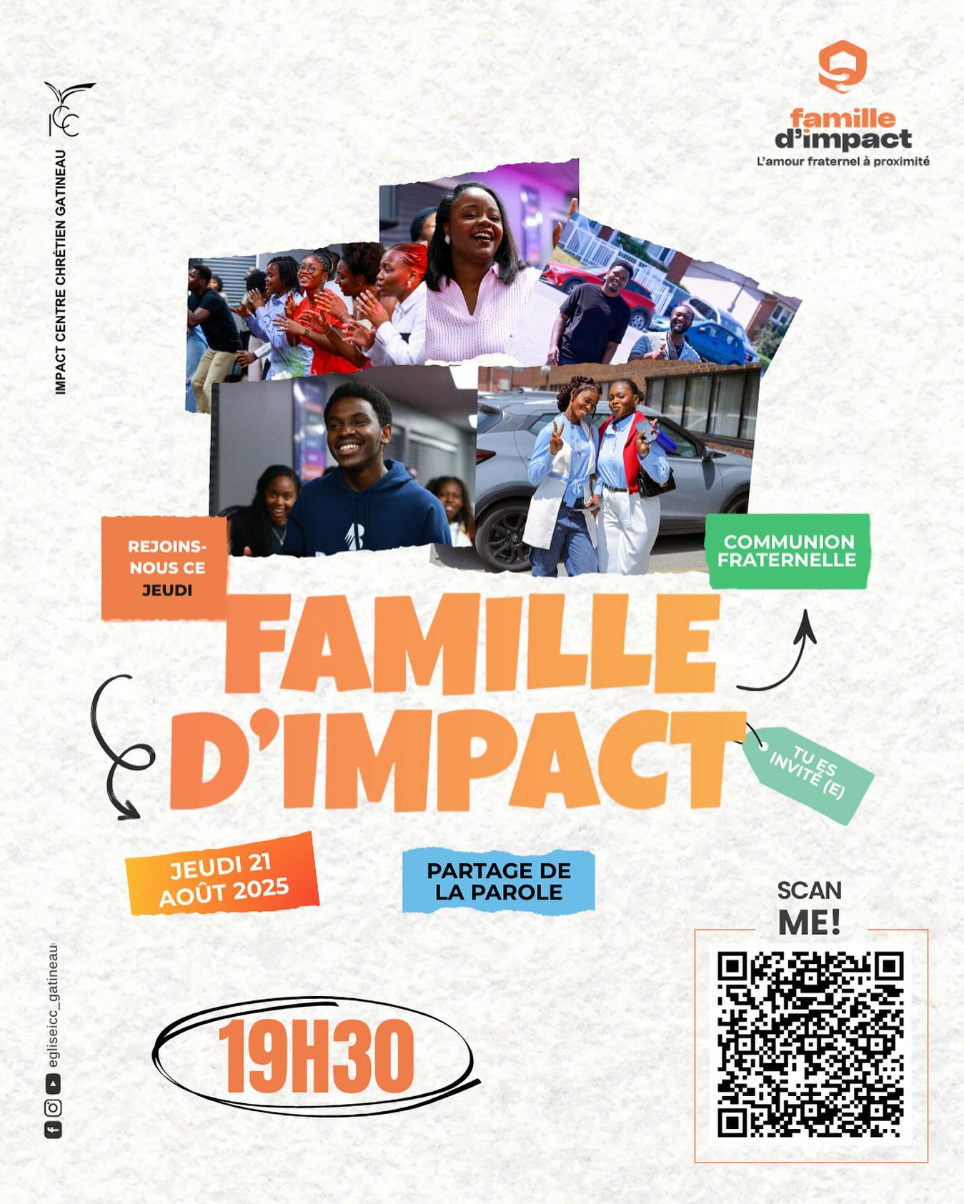 Impact... - Impact Centre Chrétien - Église Locale de Gatineau