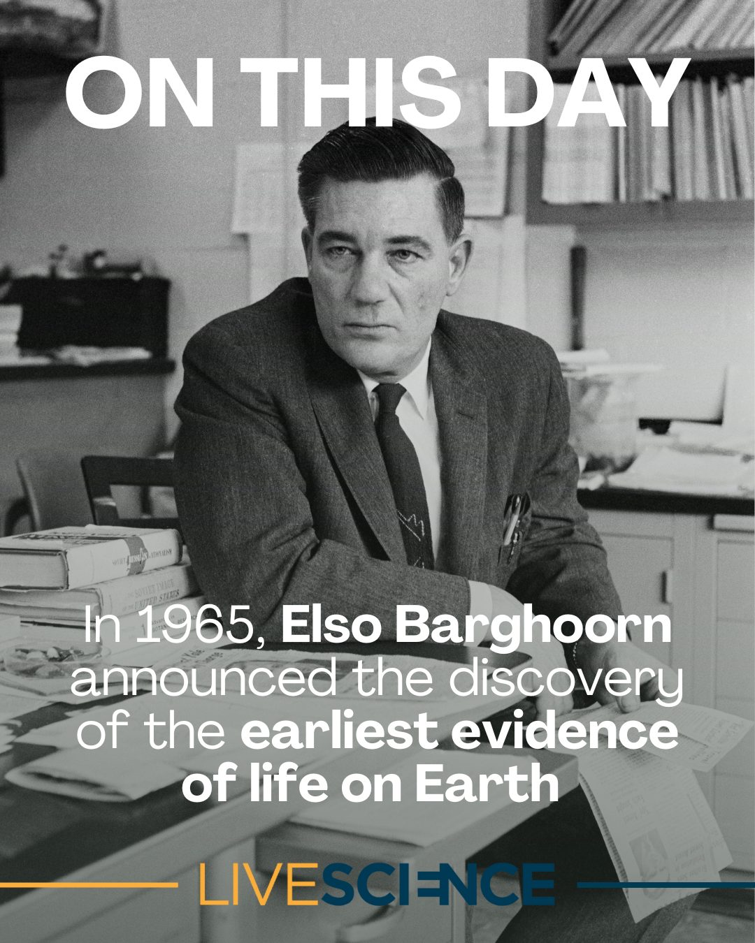 LiveScience - On this day in 1965, Harvard University professor Elso ...