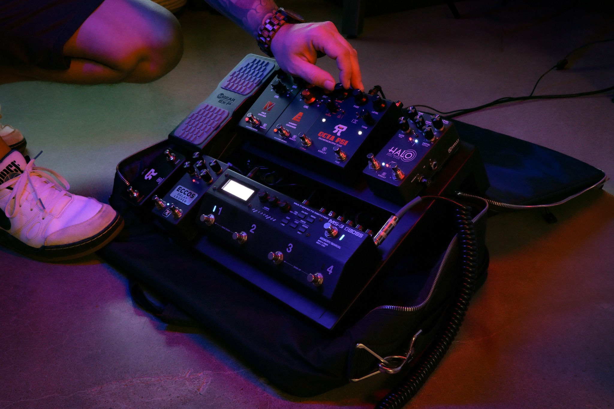 Keeley Octa Psi fuzz and pitch shifter pedal