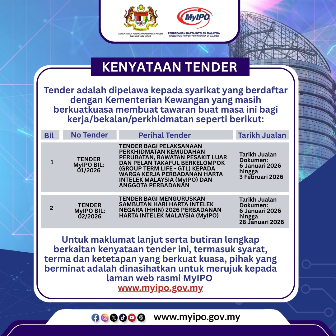 Intellectual Property Corporation of Malaysia (MyIPO) | Petaling Jaya