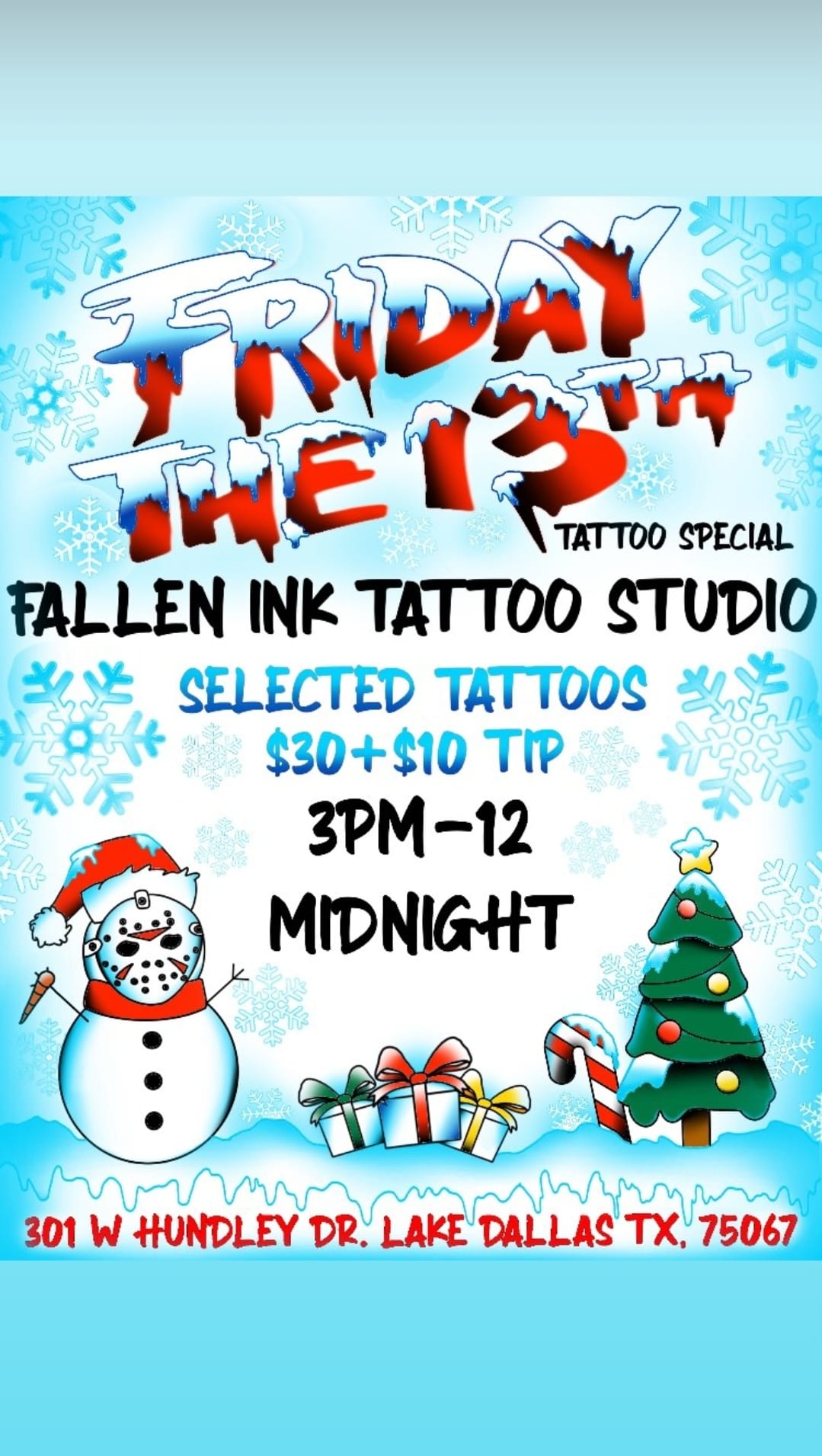 Fallen Ink Tattoo Studio | Lake Dallas TX