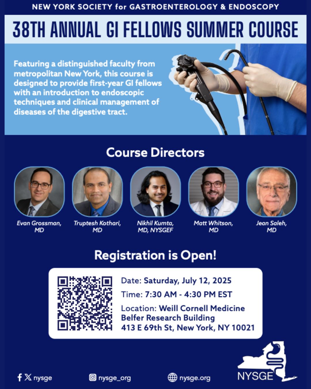 THIS WEEK—Join us for the 38th Annual GI Fellows Course! Don't miss the ...