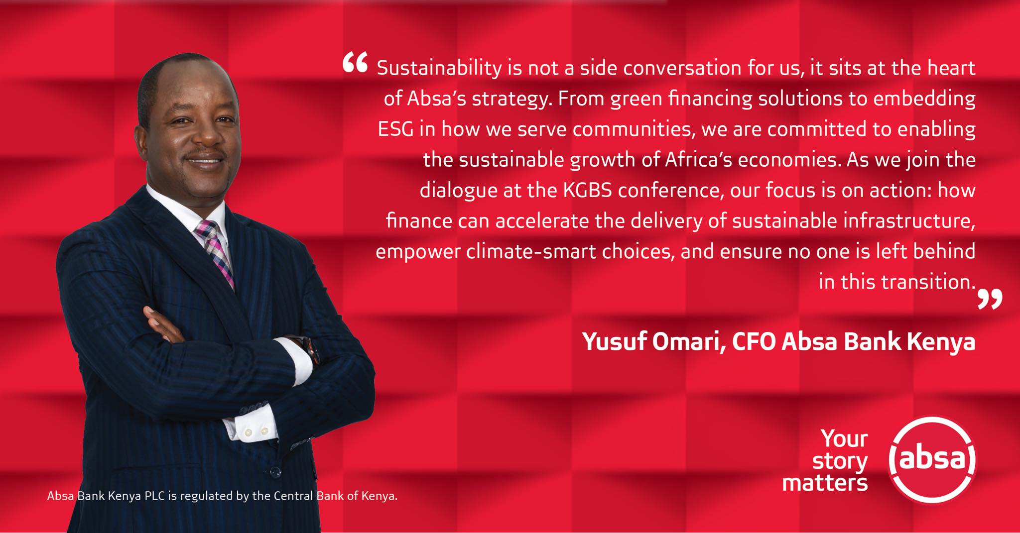 Absa Bank Kenya - As we join the dialogue at the KGBS... | Facebook