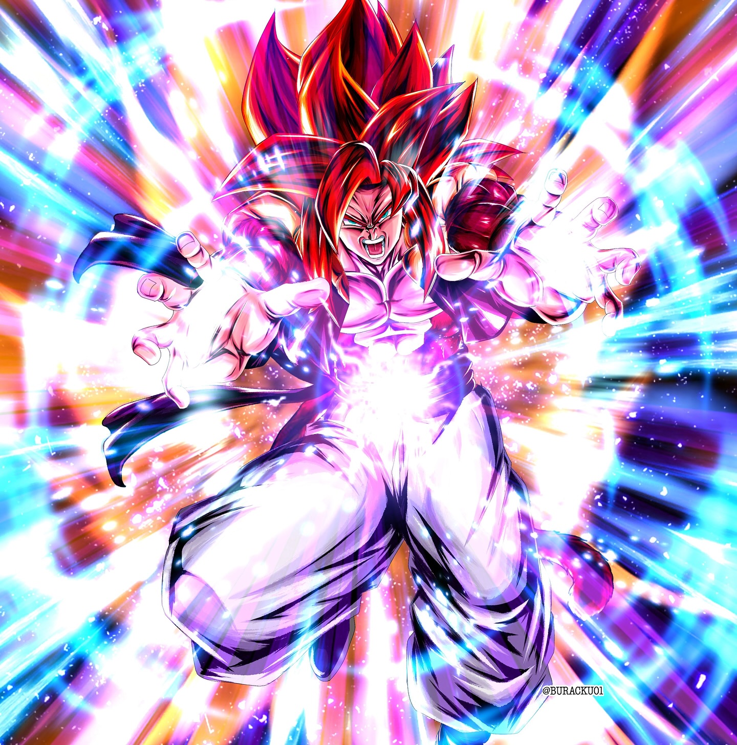 Gogeta - BIG BANG KAMEHAMEHA X100!🔥 . credits to buracku01 on x! . # ...