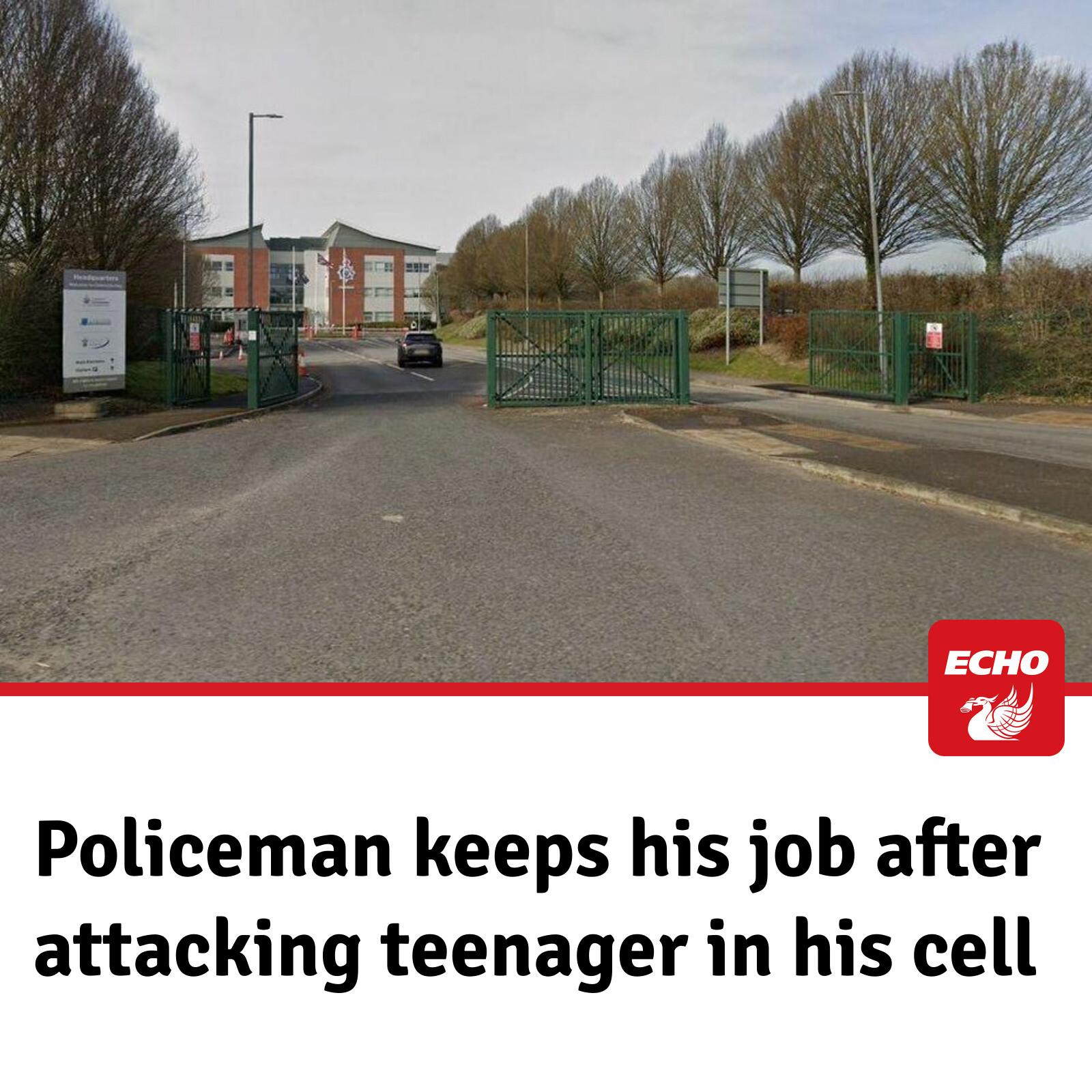Liverpool - The officer was found guilty but will remain in his post ...