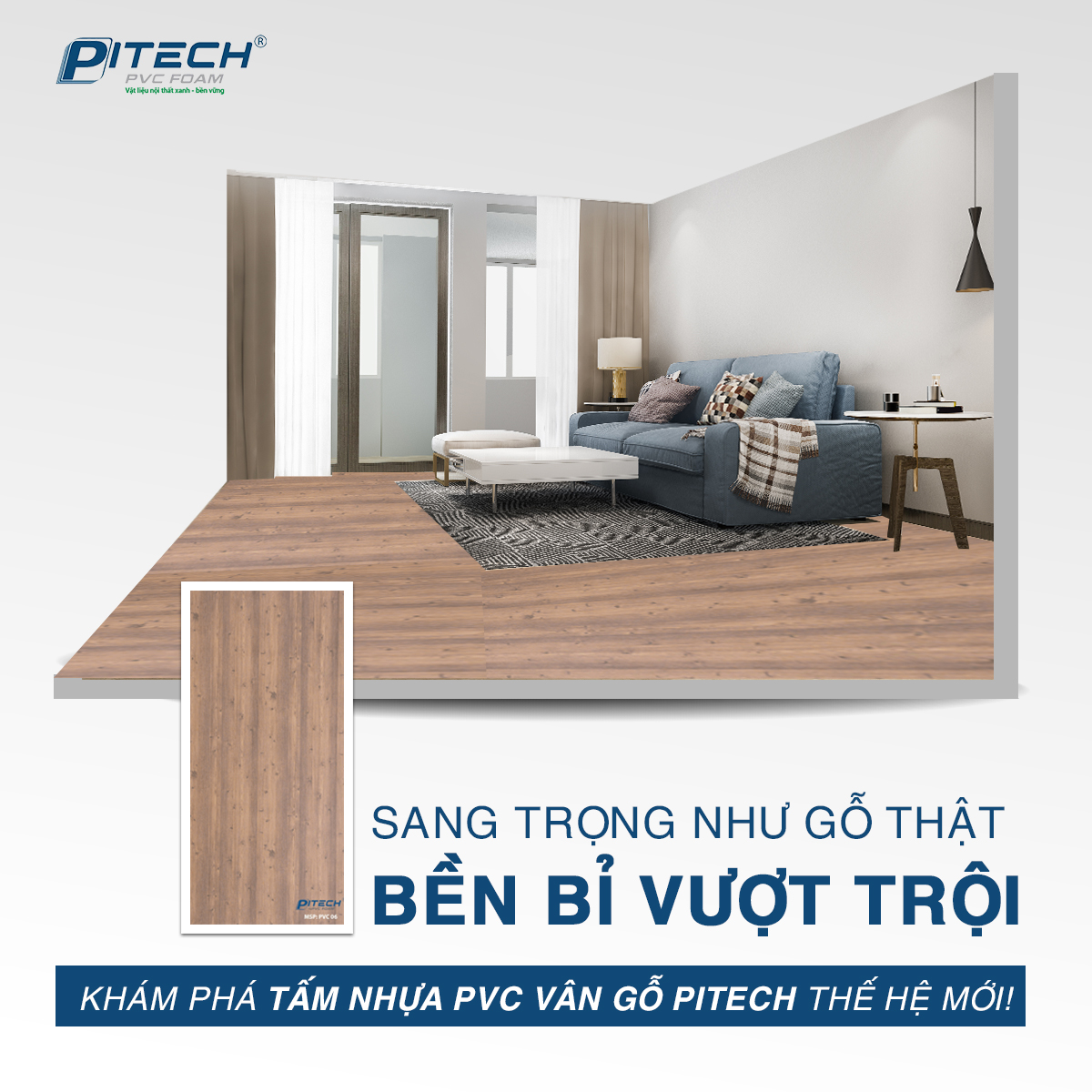 Ván gỗ nhựa Pitech - PVC FOAM