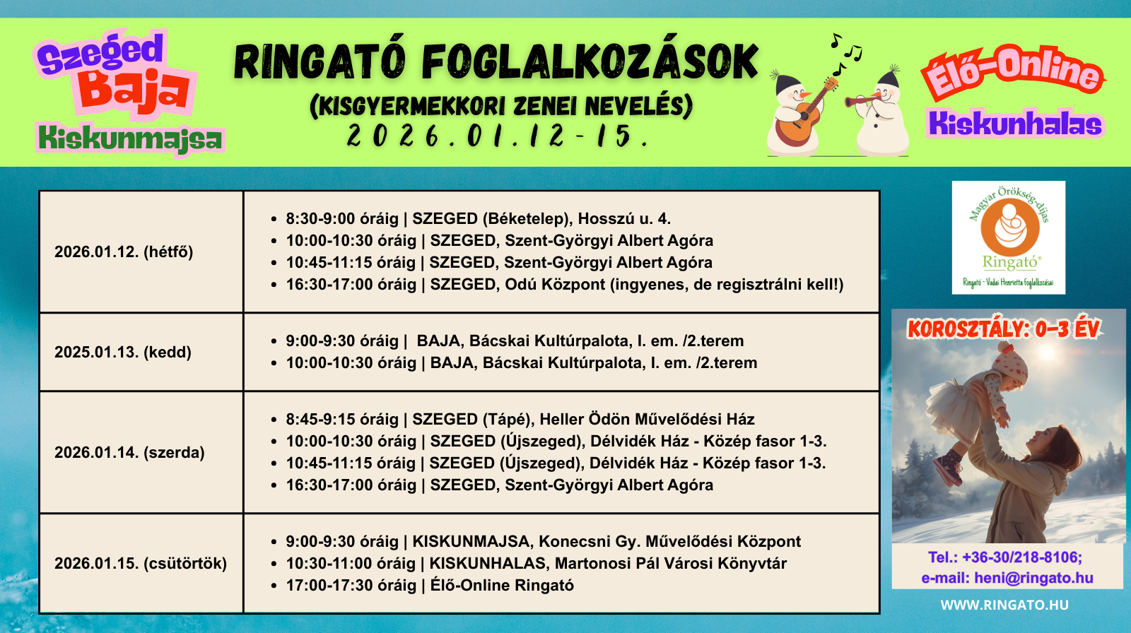 Ring... - Ringató főoldal - Ringató Kiadó, alapító: Gróh Ilona