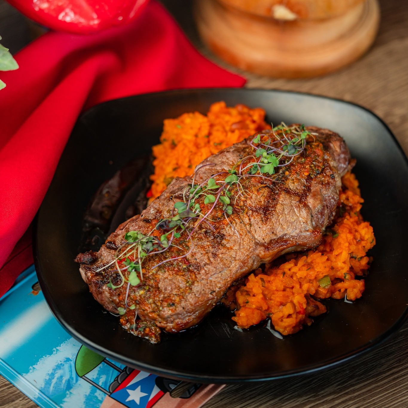 Patria Mia Puerto Rican Restaurant & Bar - ¿Que tal un jugoso ribeye de ...