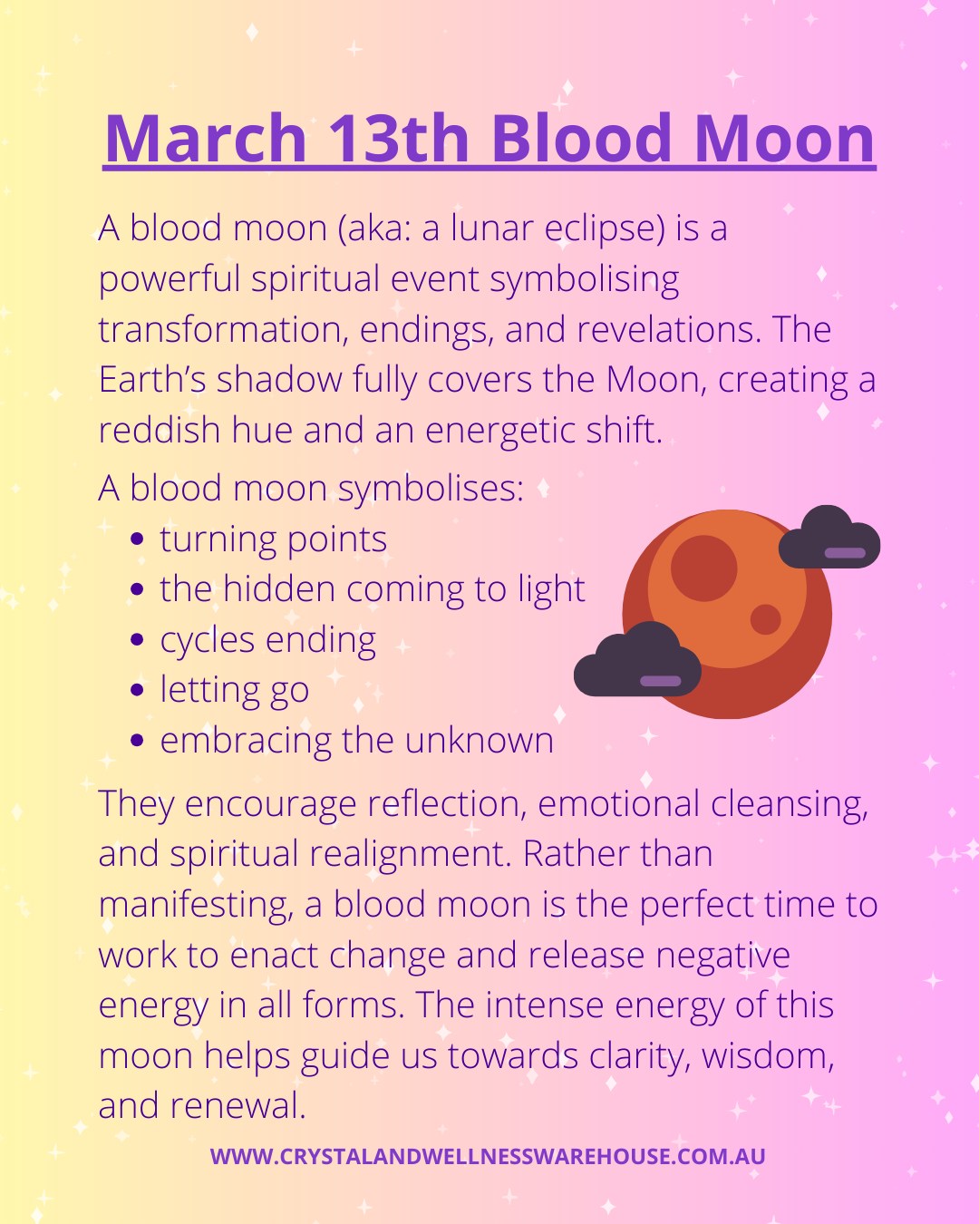 The Crystal - 🌕 Lunar Eclipse Magic: The Blood Moon’s Spiritual Meaning ...