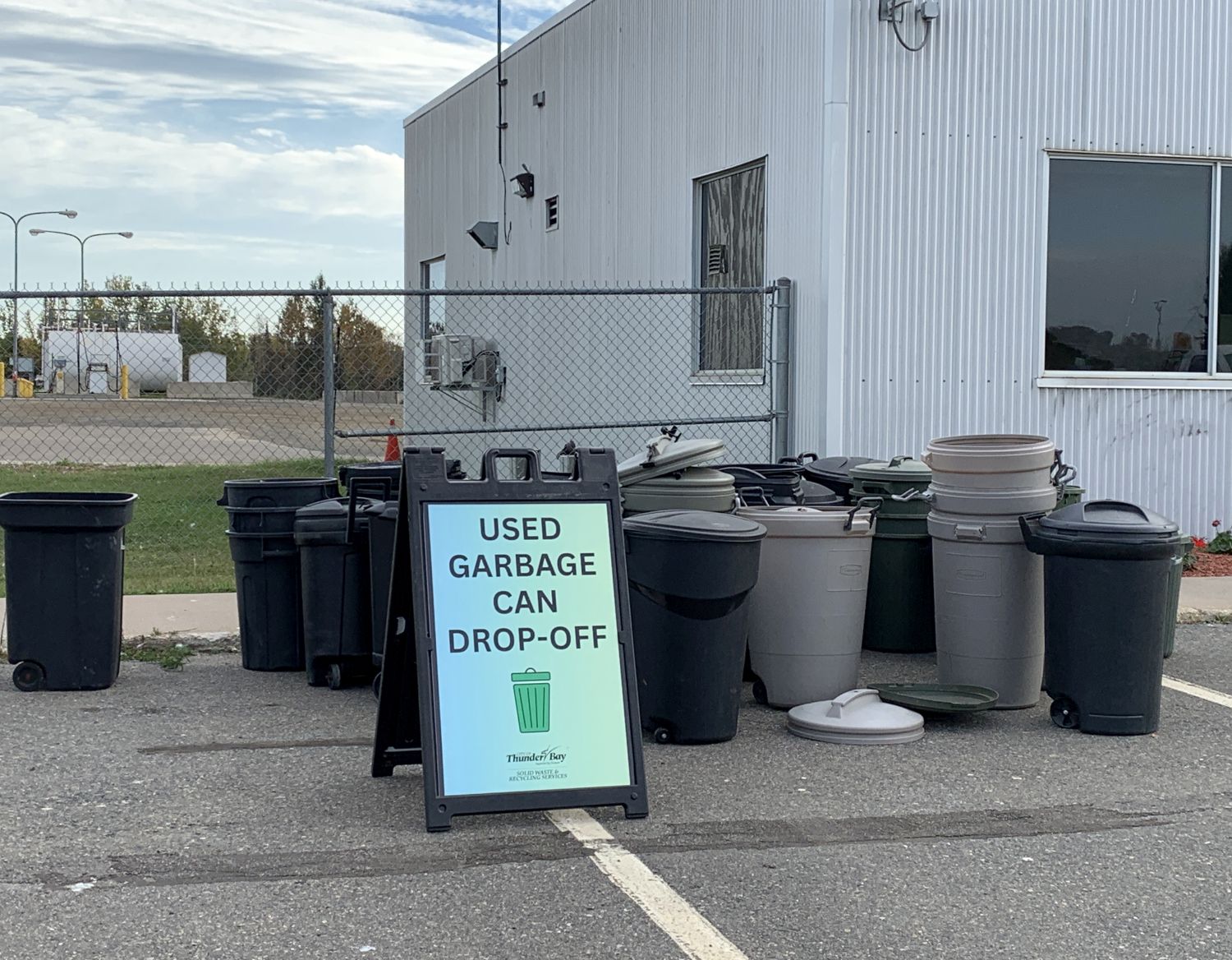 **Need a can? Take a can! :) Visitors to the Landfill site are welcome ...