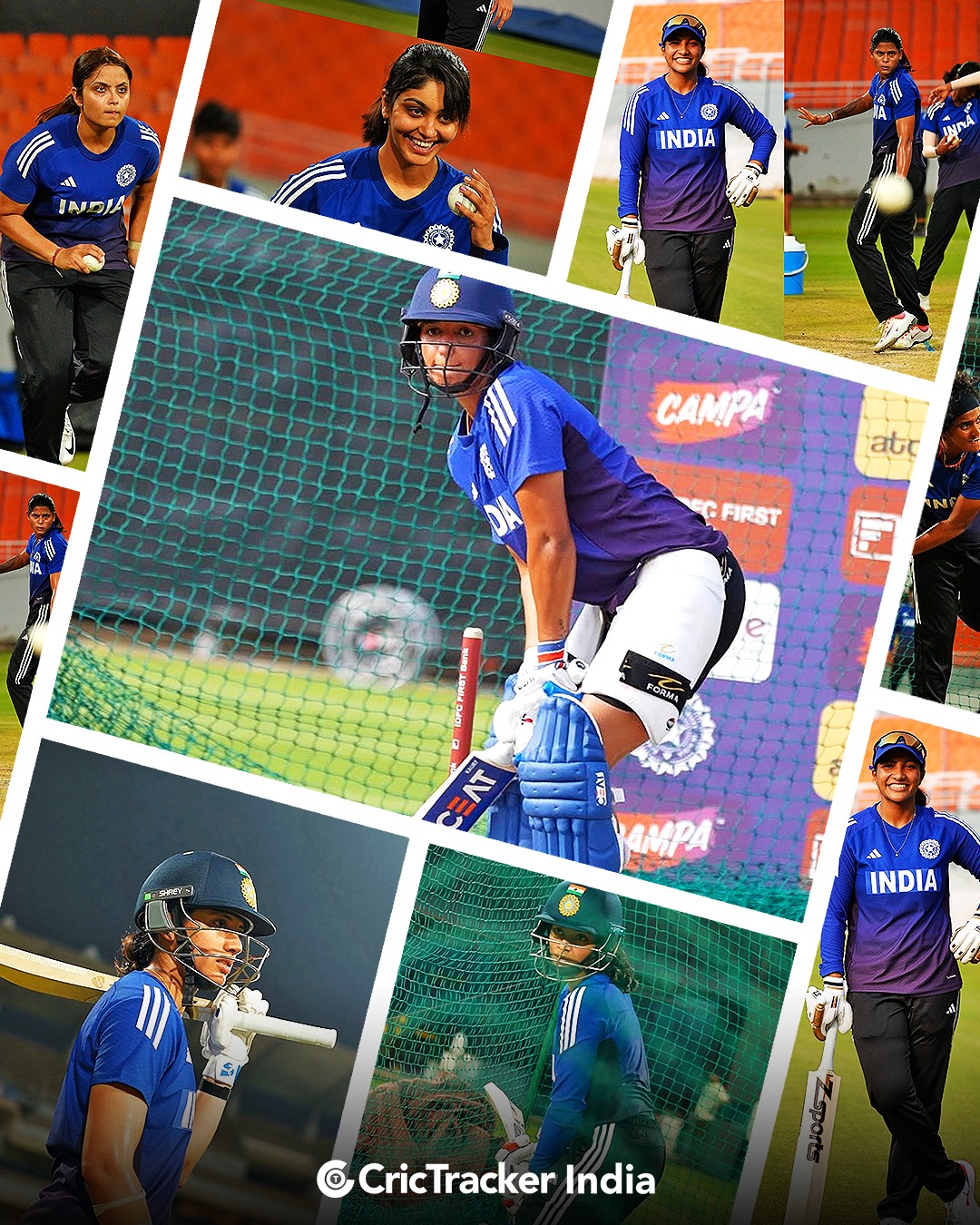 CricTracker - 🇮🇳 Preparation Mode ON! Team India Women ready to face ...