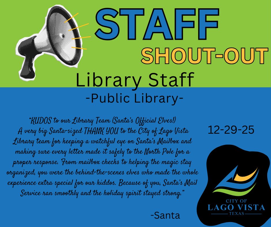 City - Please congratulate the Library Staff at the Public Library for ...
