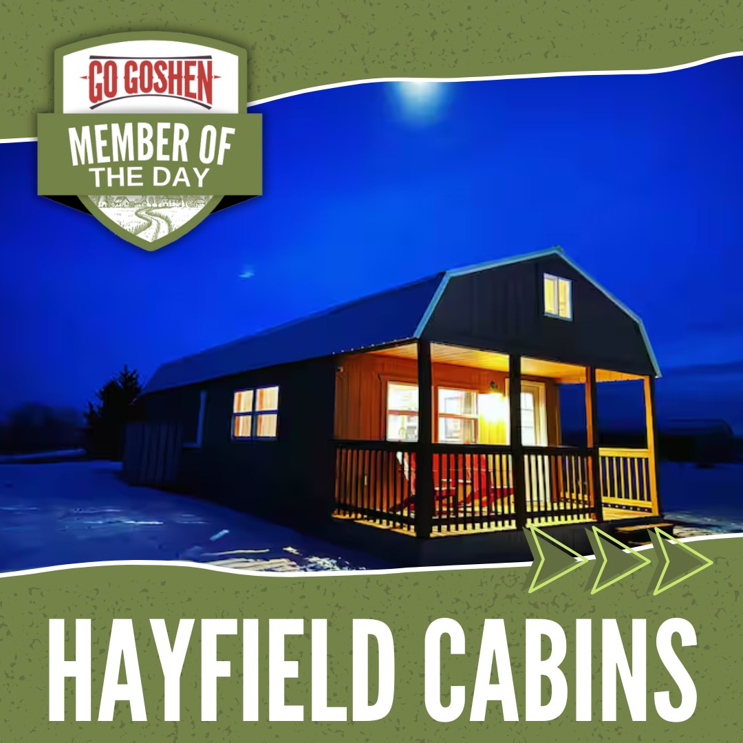 Go - ⭐Member of the Day⭐ Hayfield Cabins sits on a 300-acre working ...