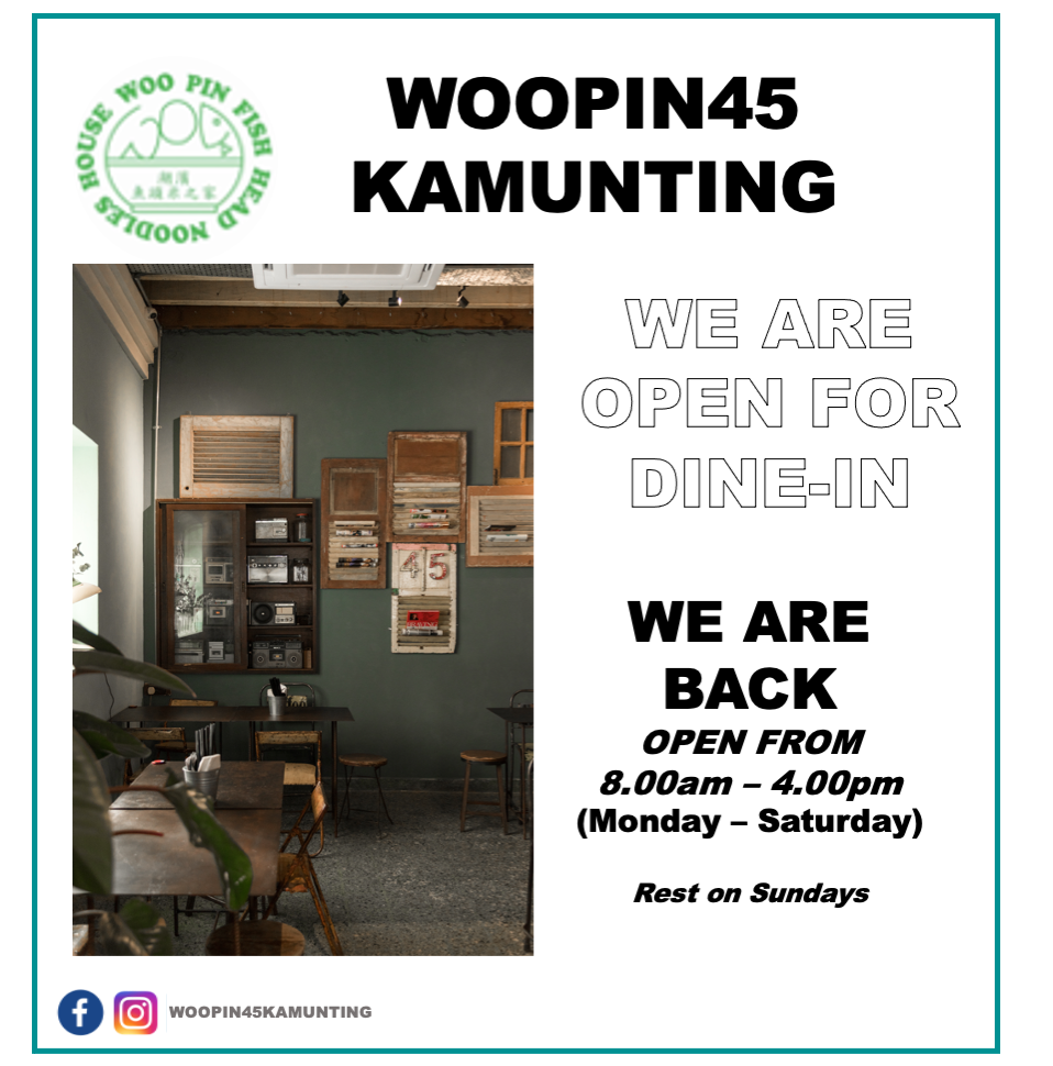 Dear valued customers, Thank you for... - Woopin45kamunting | Facebook