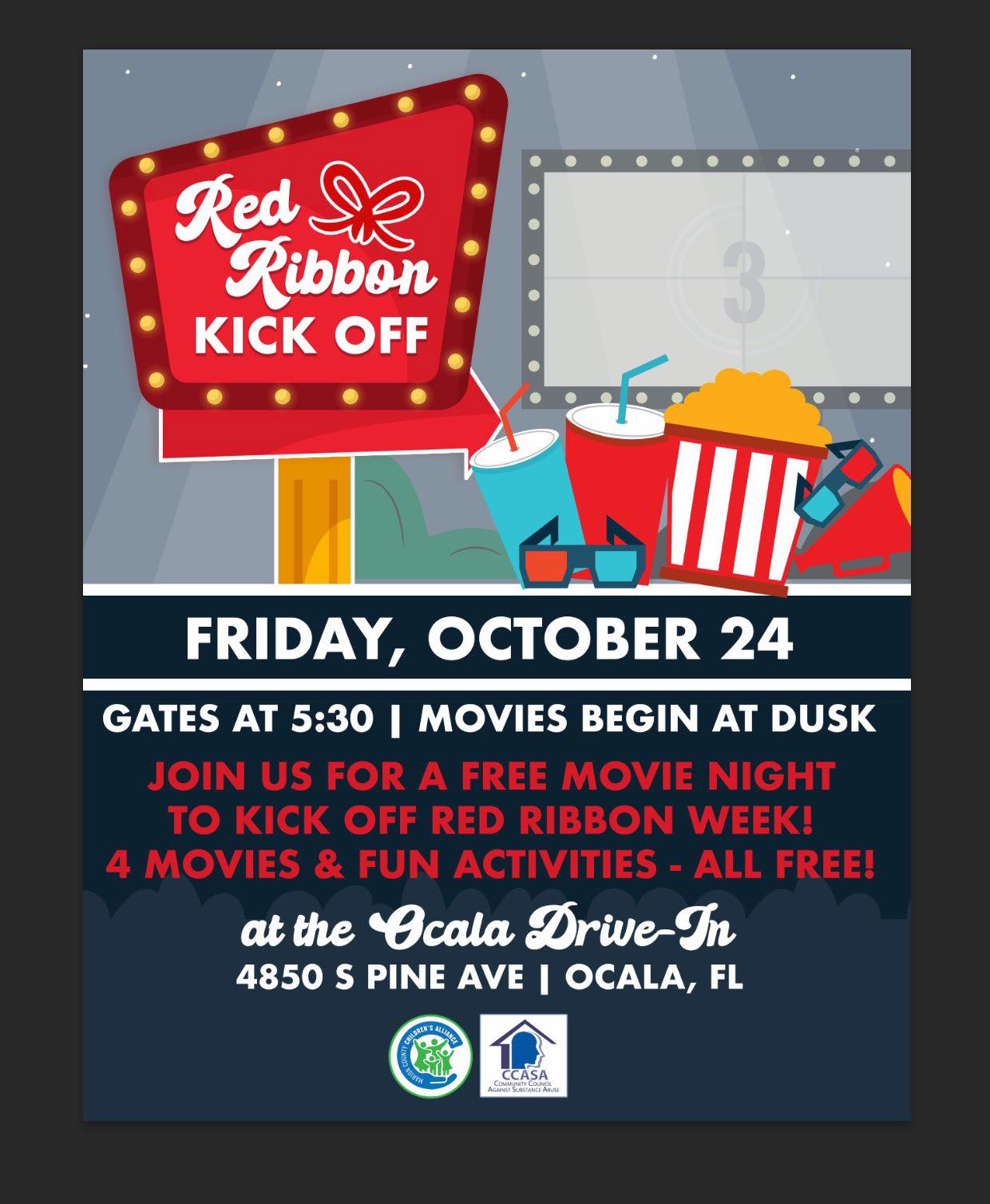 Marion - 🎬 2025 Red Ribbon Kickoff – FREE Community Event! 🎬 Mark your ...