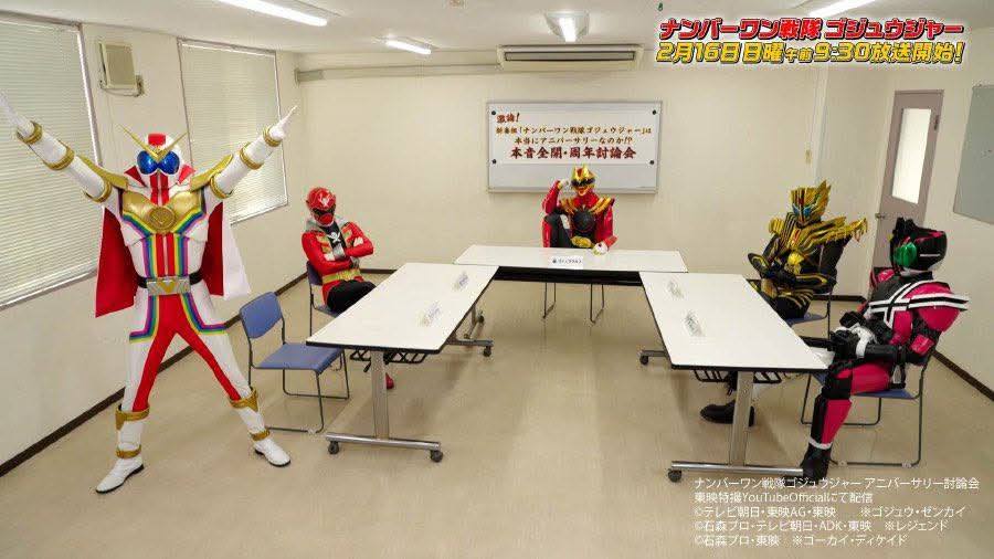 Discussing Super Sentai and Kamen Riders anniversary