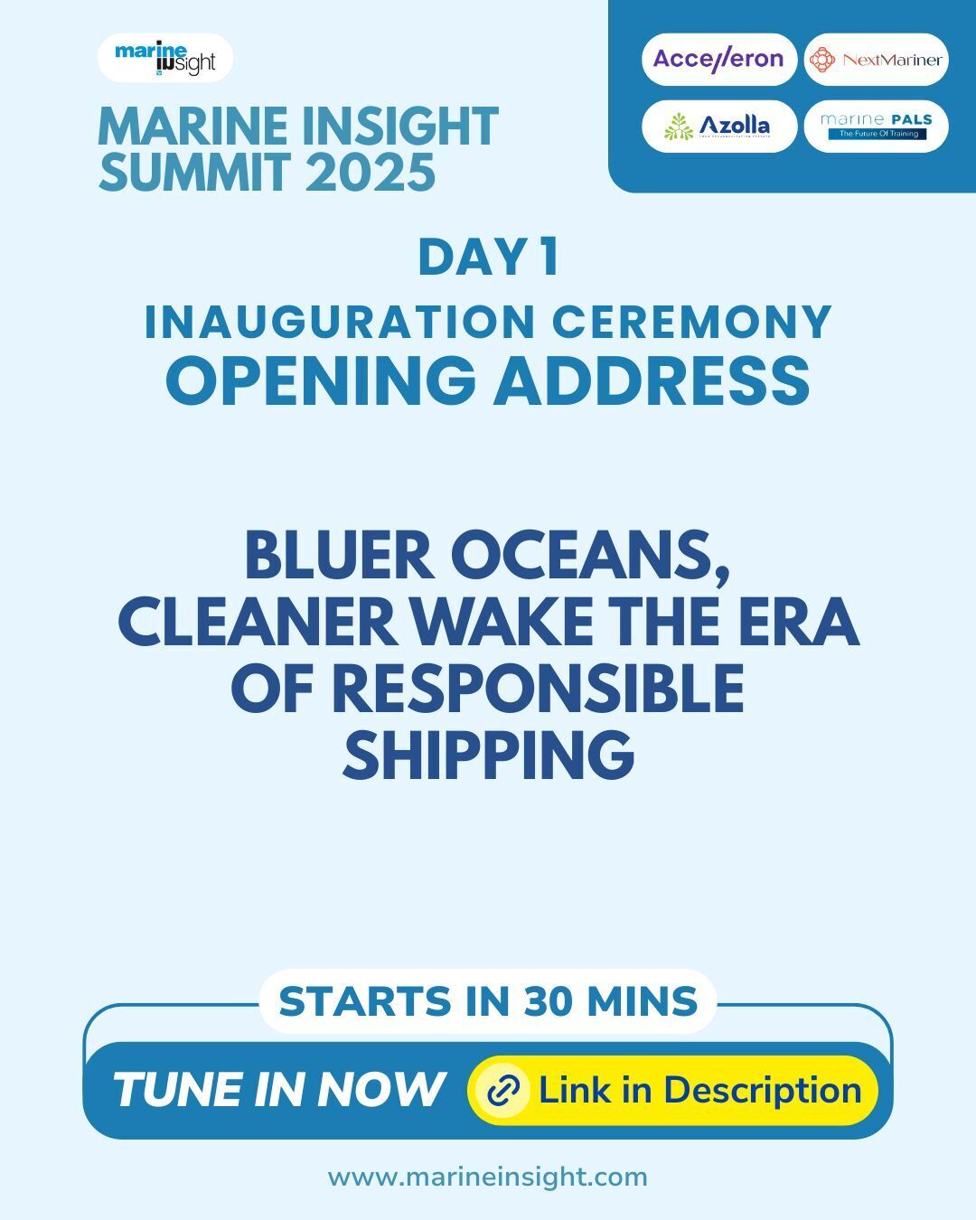 Marine Insight - 🌊 Introducing Our Esteemed Panel Speaker!... | Facebook