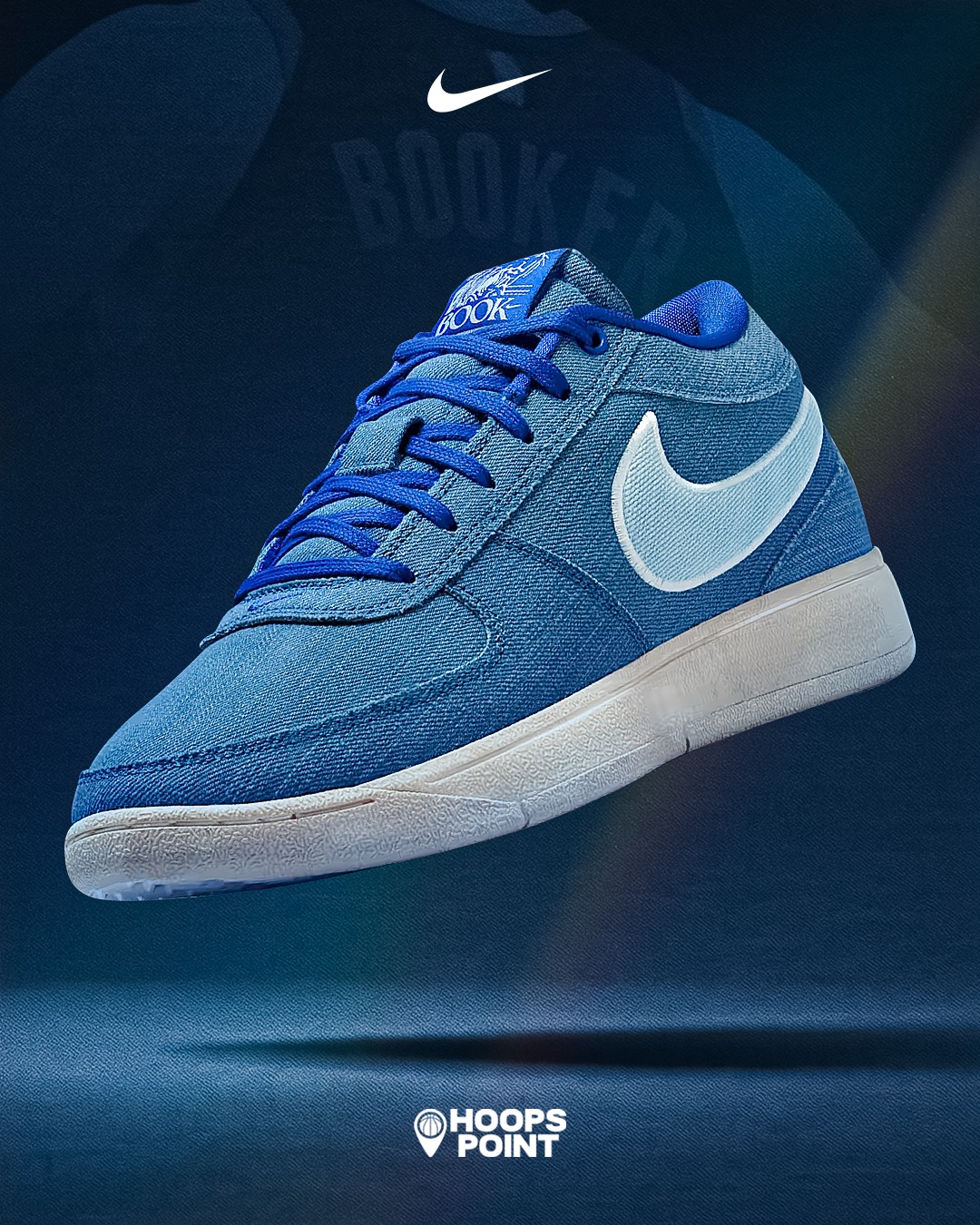 👟 Nike Book 1 Denim “Blue Blood” – Now Available at Hoops Point