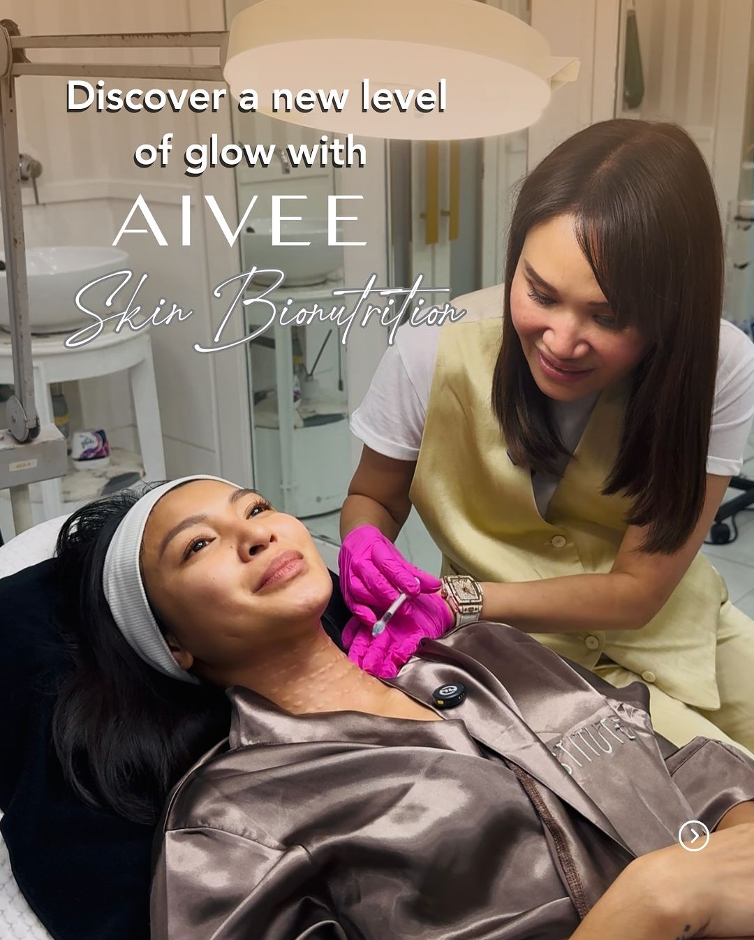 Say hello to radiant, youthful skin with Aivee Skin Bionutrition—a next-level treatment that works beneath the surface to hydrate, nourish, and revive your skin from the inside out. 💧🌿 Swipe through to