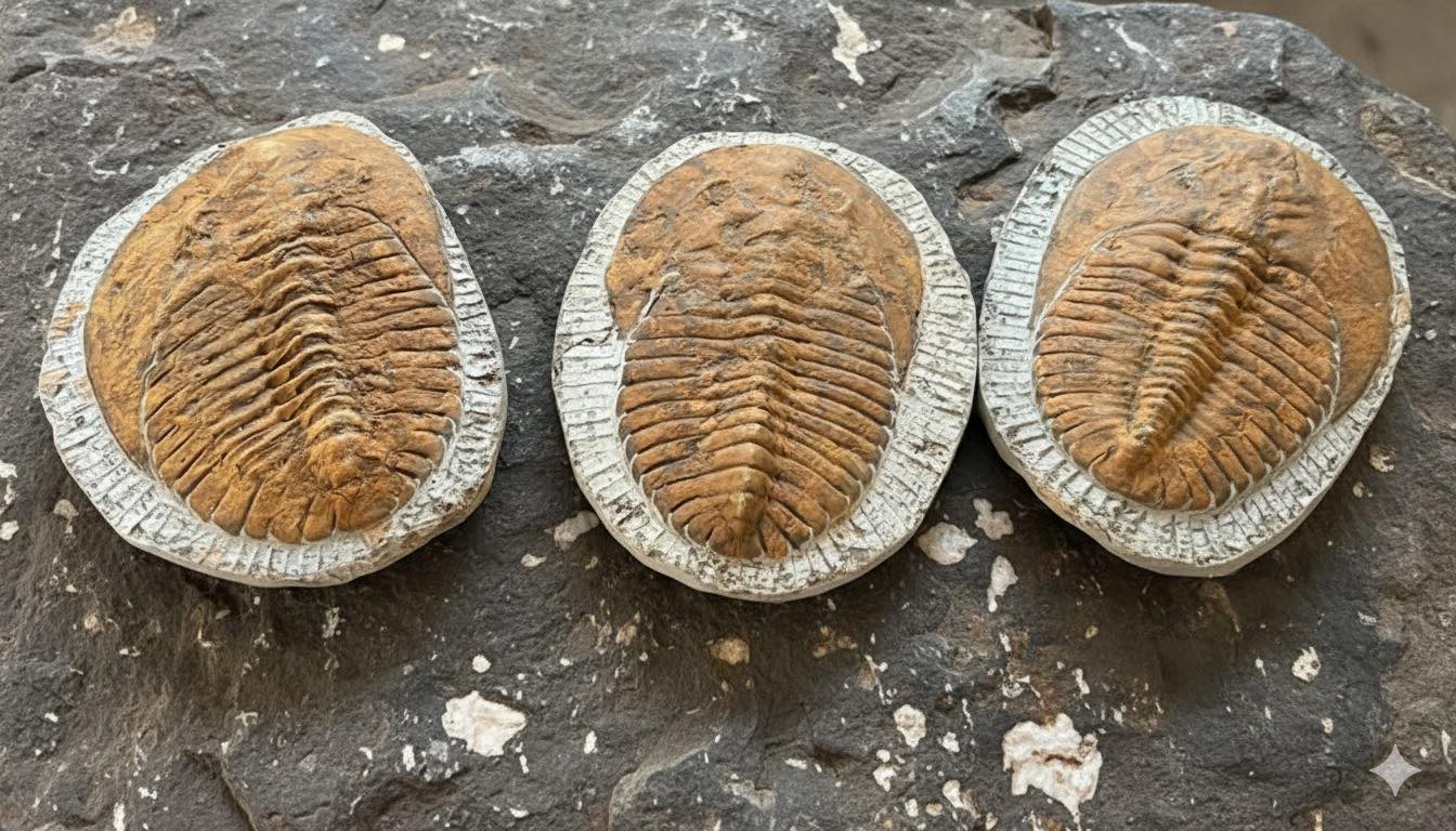 Mundo - 🌀 Testigos del Tiempo: Trilobites en la Roca 🪨 En Mundo Fósil ...